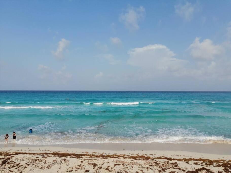 Confortable Depa En Condominio Frente Al Mar! Cancún Eksteriør bilde